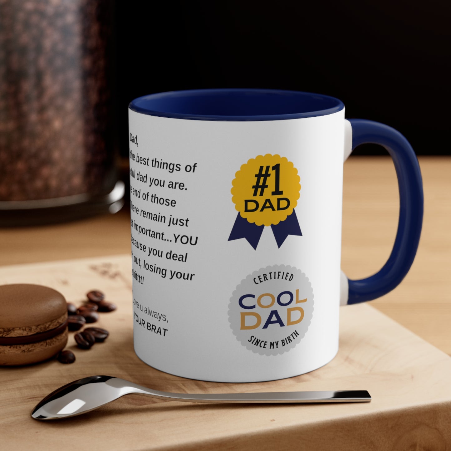 #1 Daddy- Fathers day Coffee Mug, 11oz