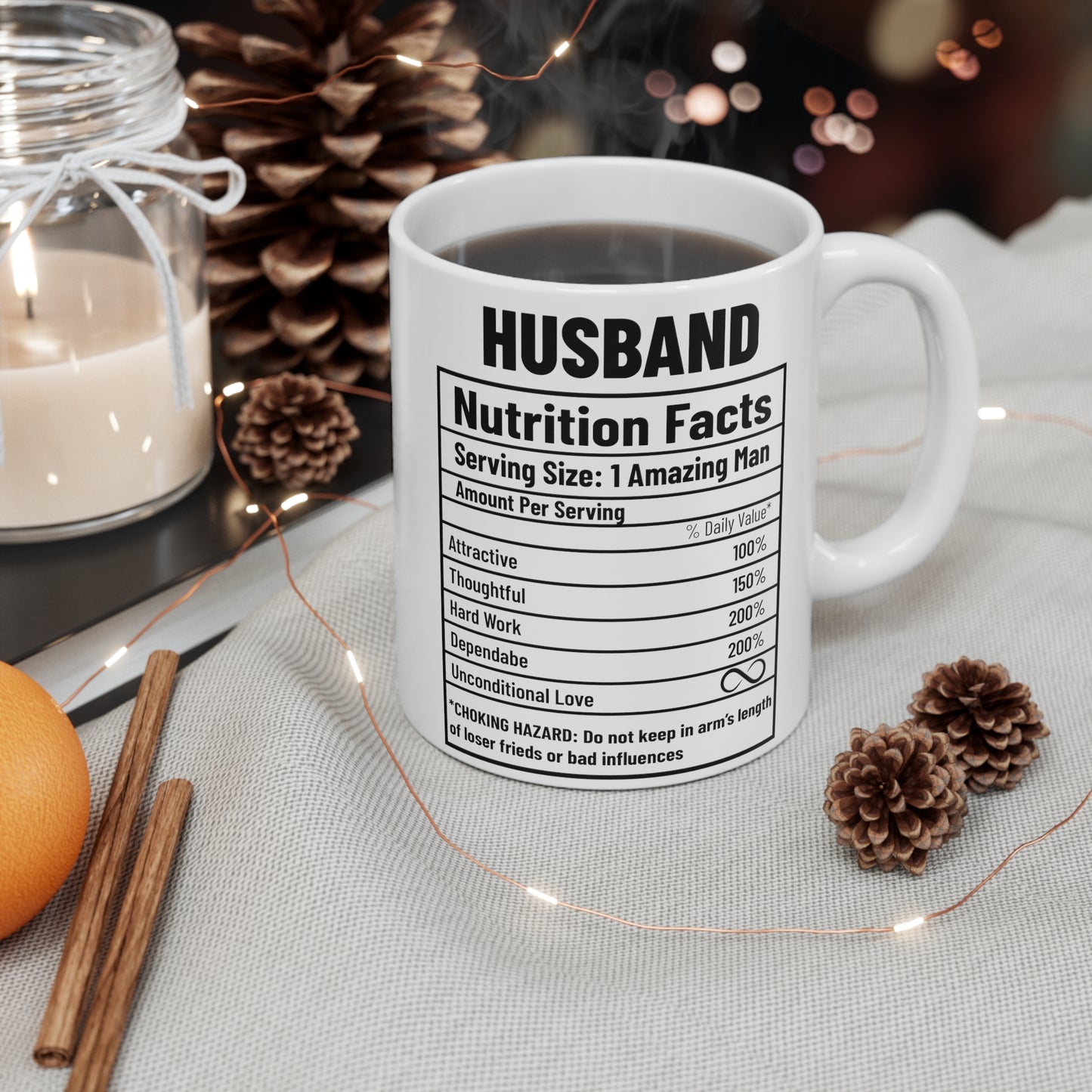 For Husband | Ceramic Mug, 11oz