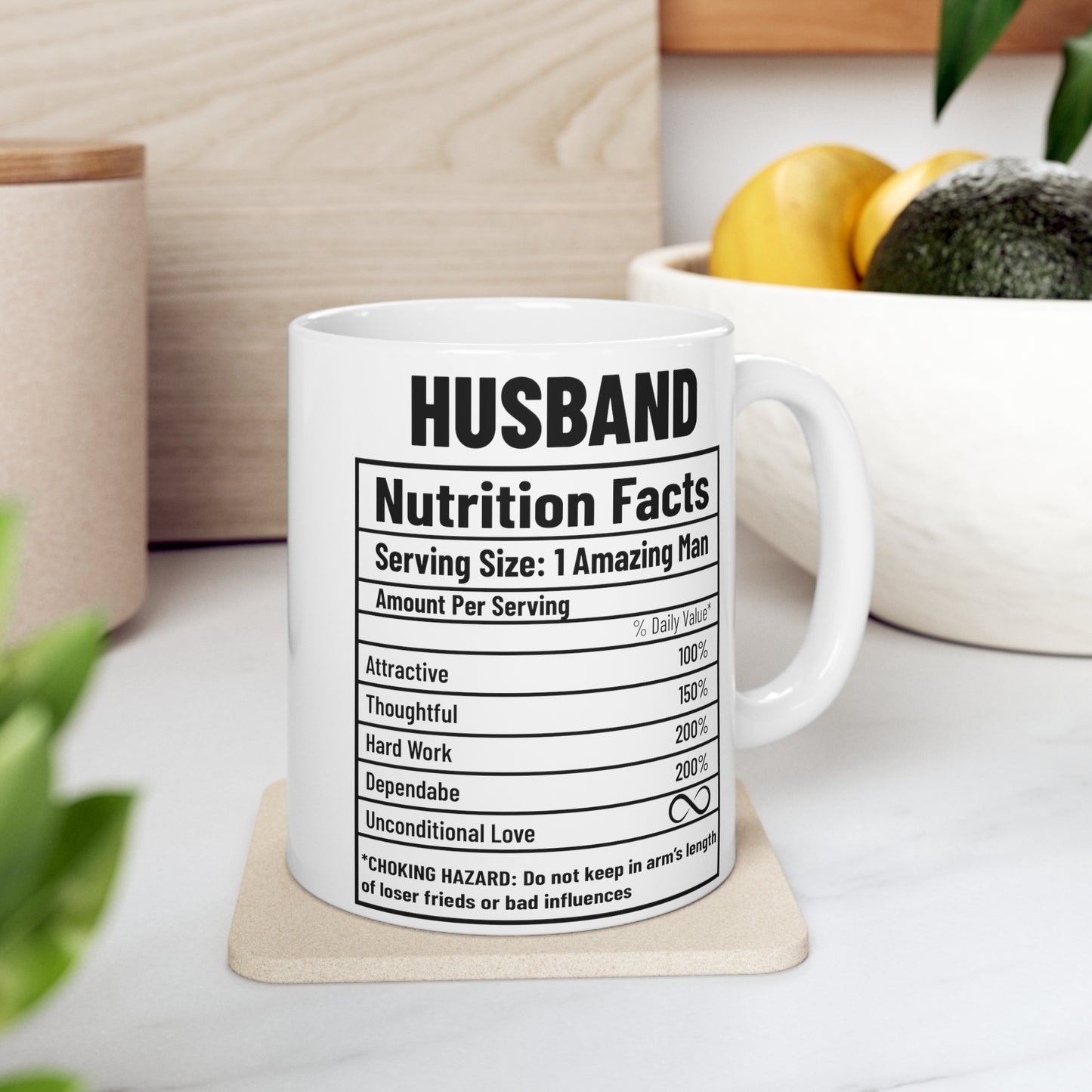 For Husband | Ceramic Mug, 11oz