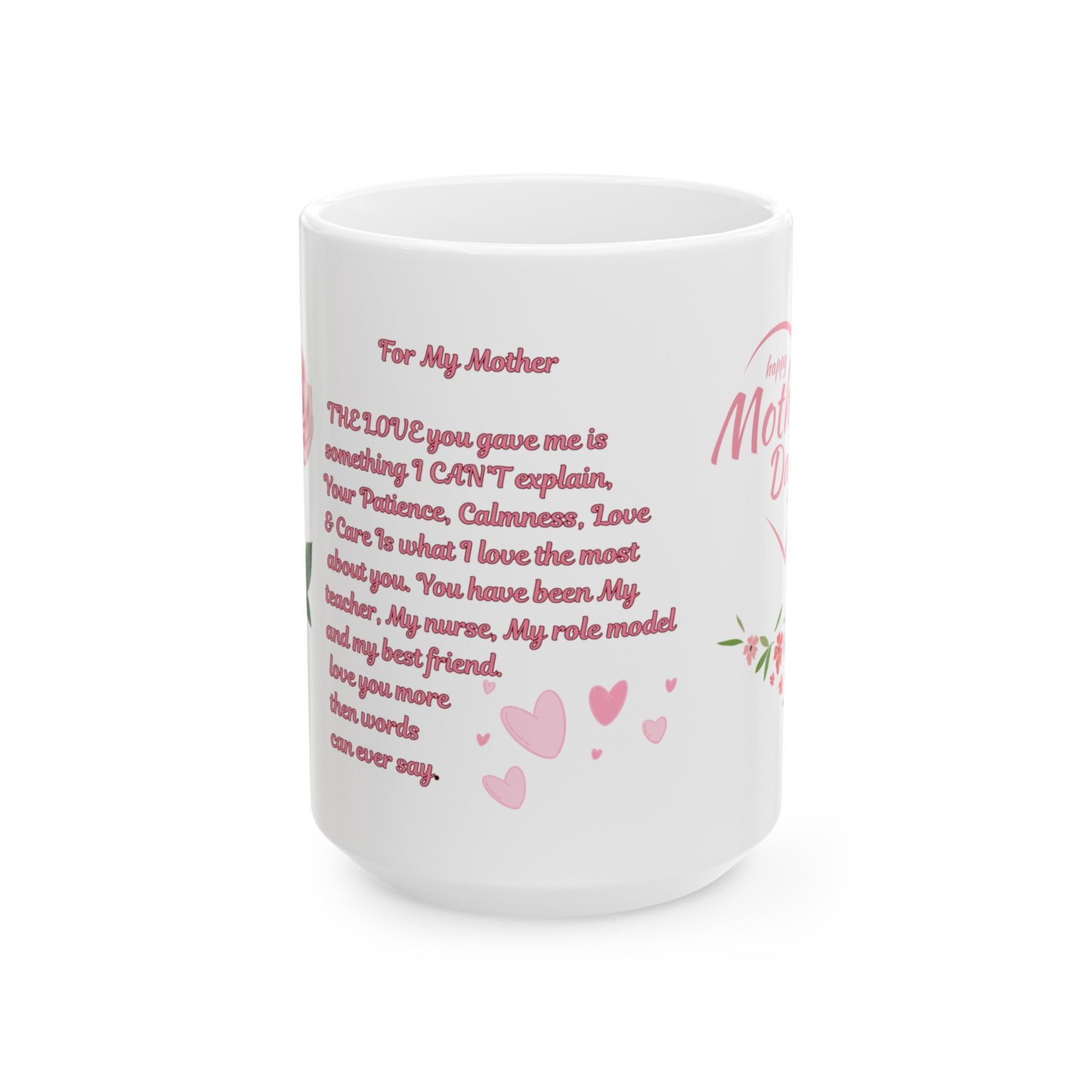 Mother's day mug-Ceramic Mug, (11oz, 15oz)