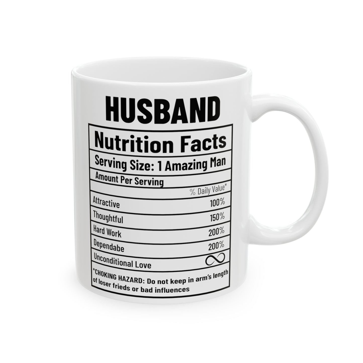 For Husband | Ceramic Mug, 11oz