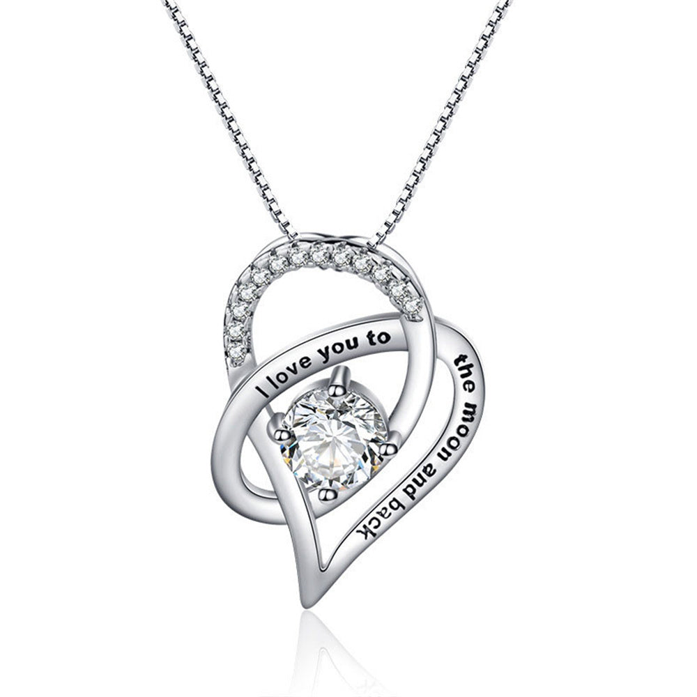 Heart Pendant Necklace style 684