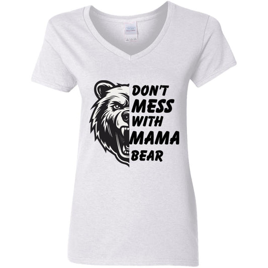 Don't mess With Mama t shirt-7 G500VL Ladies' 5.3 oz. V-Neck T-Shirt