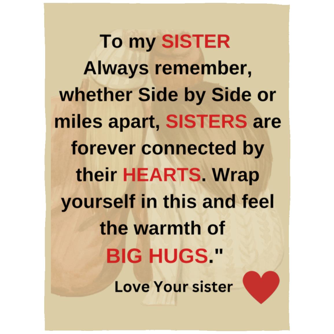 SISTERS FOREVER (1728 x 2048 px) FLL Arctic Fleece Blanket 60x80