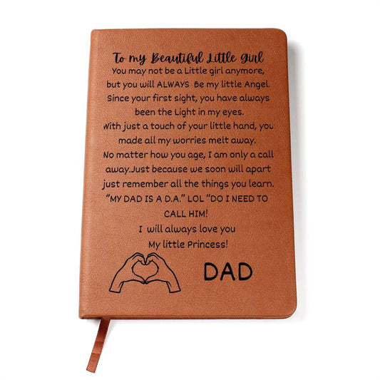 Journal -From Dad to Daughter- Personalized for ever memory