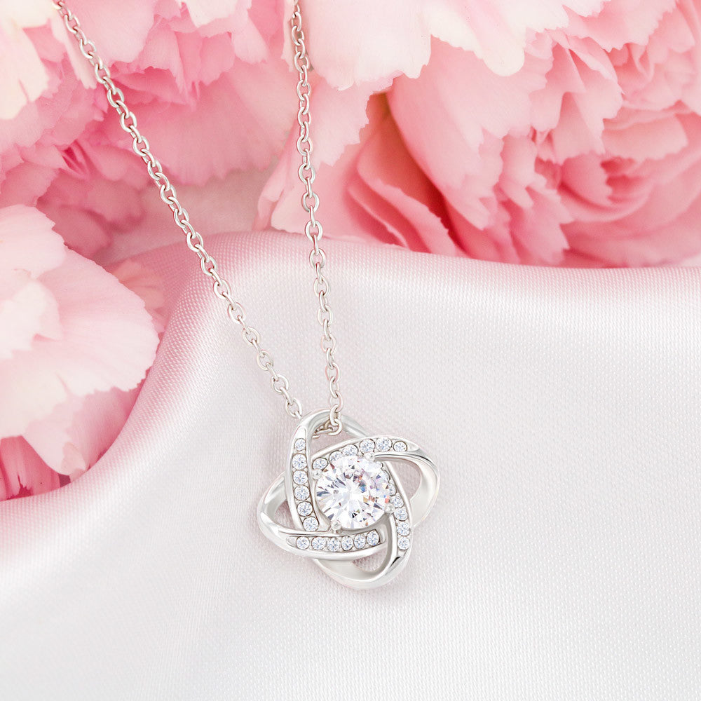 Bonus Mom Love Knot Necklace  I Mother's Day Gift I Come's from the heart!