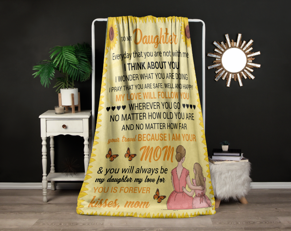 To My Daughter | FLM Arctic Fleece Blanket 50x60